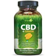 CBD + Turmeric, 60 Liquid Soft-Gels, Irwin Naturals