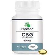 CBG Cannabigerol, Regular Strength, 30 Softgels, Procana Laboratories