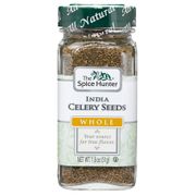 Celery Seeds, India, Whole, 1.8 oz x 6 Bottles, Spice Hunter