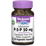 Cellular Active P-5-P 50 mg, Vitamin B6, 90 Vegetable Capsules, Bluebonnet Nutrition