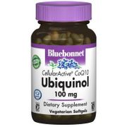 CellularActive CoQ10 Ubiquinol 100 mg, 30 Vegetarian Softgels, Bluebonnet Nutrition