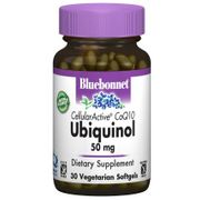 CellularActive CoQ10 Ubiquinol 50 mg, 30 Vegetarian Softgels, Bluebonnet Nutrition
