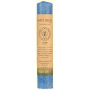 Chakra Energy Pillar Candle with Pure Essential Oils, Positive Energy (Blue), 1 Candle, Aloha Bay