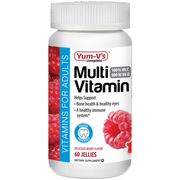 Chewable Multivitamin for Adults, Berry Flavor, 60 Jellies, Yum-V's Complete