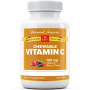 Chewable Vitamin C, 100 Tablets, Bernard Jensen