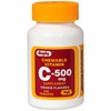 Chewable Vitamin C 500 mg, Orange