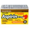 Children's Chewable Aspirin 81 mg, Orange Flavor