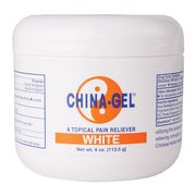 China-Gel Topical Pain Reliever, White, 4 oz Jar