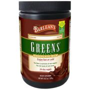 Chocolate Silk Greens Powder, 9.52 oz, Barlean's Organic Oils