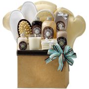 Chocolate Truffle Spa Decadence Gift Basket, Bath & Beauty Gift Set