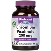 Chromium Picolinate 200 mcg, 100 Vcaps, Bluebonnet Nutrition