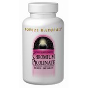 Chromium Picolinate Yeast Free 200mcg 120 tabs from Source Naturals