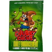 Chubby Chews Male Enhancement Gummy, 6 Gummies, Boner Bears