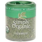 Cilantro Leaf, Cut & Sifted, 0.14 oz, Simply Organic
