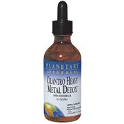 Cilantro Metal Detox Liquid with Chlorella, 4 oz, Planetary Herbals