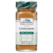 Cinnamon, Ground, 100% Organic, 1.7 oz x 6 Bottles, Spice Hunter