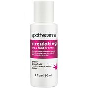 Circulating Leg & Foot Creme (100 mg CBD), 2 oz, Apothecanna