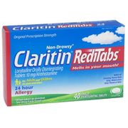 Claritin RediTabs 24 Hour Loratadine 10 mg Orally Disintegrating - 40 Tablets