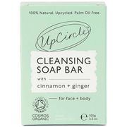 Cleansing Soap Bar with Cinnamon + Ginger, 3.5 oz, UpCircle Beauty