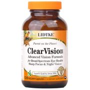Clear Vision, For Broad-Spectrum Eye Health, Sharp Focus & Night Vision, 120 Vegetarian Capsules, Lidtke