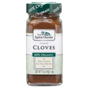 Cloves, Ground, 100% Organic, 1.6 oz x 6 Bottles, Spice Hunter