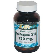 Co-Enzyme Q10 120 mg, 30 Softgels, LifeTime