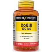 Co Q-10 100 mg, 30 Softgels, Mason Natural