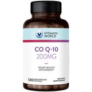 Co Q-10 200 mg, Value Size, 120 Rapid Release Softgels, Vitamin World