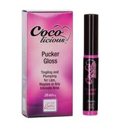 Coco licious Pucker Gloss, Strawberry Mint - Boxed, California Exotic Novelties