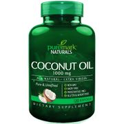 Coconut Oil 1000 mg, 120 Softgels, PureMark Naturals