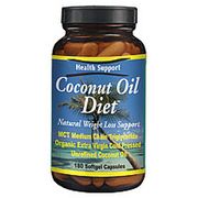 Coconut Oil Diet, 180 Softgels, Health Support
