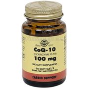 Coenzyme Q-10 100 mg, 60 Softgels, Solgar CoQ10