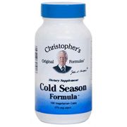 Cold Season Formula Capsule, 100 Vegicaps, Christopher's Original Formulas