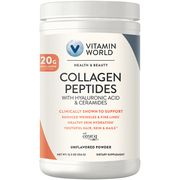 Collagen Peptides with Hyaluronic Acid & Ceramides, 12.5 oz (354 g), Vitamin World