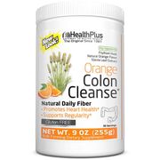 Colon Cleanse Powder - Natural Orange Flavor, 9 oz (36 Servings), Health Plus Inc.