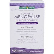 Complete Menopause Support Complex, AM & PM Formulas, 120 Tablets (60 A.M. & 60 P.M.), Nature's Bounty