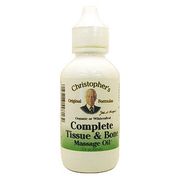 Complete Tissue & Bone Massage Oil, 2 oz, Christopher's Original Formulas
