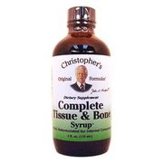 Complete Tissue & Bone Syrup, 4 oz, Christopher's Original Formulas