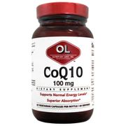 CoQ10 100 mg, 60 Veggie Caps, Olympian Labs