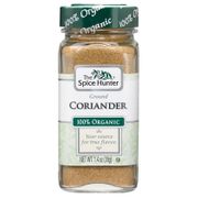 Coriander, Ground, 100% Organic, 1.4 oz x 6 Bottles, Spice Hunter