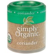 Coriander Seed, Ground, 0.35 oz, Simply Organic