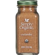 Coriander Seed, Ground, 2.29 oz, Simply Organic