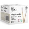Cotton Swabs - Spiral Tip - White