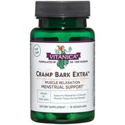 Cramp Bark Extra, Trial Size, 15 Vegetarian Capsules, Vitanica
