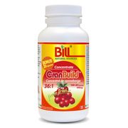 CranBuild 36:1 Cranberry Concentrate Extract 500 mg, 120 Capsules, Bill Natural Sources