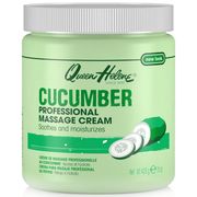 Cucumber Professional Massage Cream, 15 oz, Queen Helene