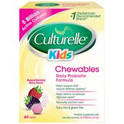 Culturelle Kids Chewables Daily Probiotic Formula, 60 Tablets