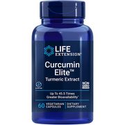 Curcumin Elite, Turmeric Extract, 60 Vegetarian Capsules, Life Extension
