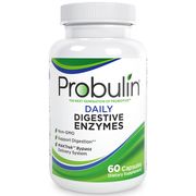 Daily Digestive Enzymes, 60 Capsules, Probulin