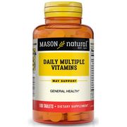 Daily Multiple Vitamins, 100 Tablets, Mason Natural